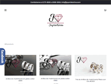 Tablet Screenshot of joyeriakarina.com